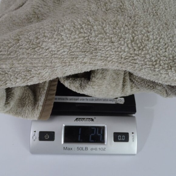 Abercrombie and Fitch Half Zip Pullover Jacket Men Size M Brown Taupe Tan - Picture 11 of 11